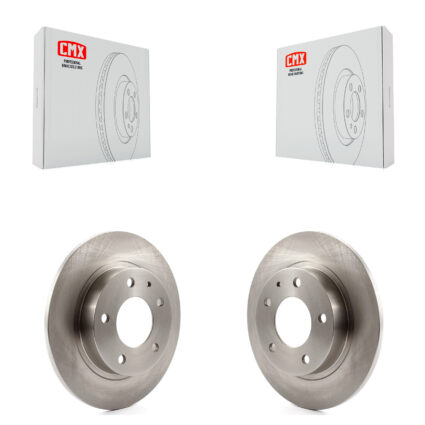 Rear Disc Brake Rotors Pair For Mazda Protege Protege5 Ford Probe MX-6 626 K8-100725