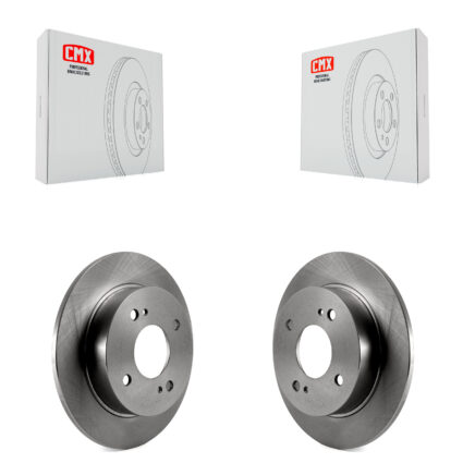 Rear Brake Rotor Pair For Nissan Sentra 240SX Altima 300ZX 280ZX INFINITI G20 200SX Maxima K8-100730