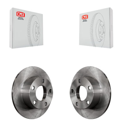 Rear Disc Brake Rotors Pair For Volkswagen Passat Audi 100 Quattro A6 S6 K8-100731