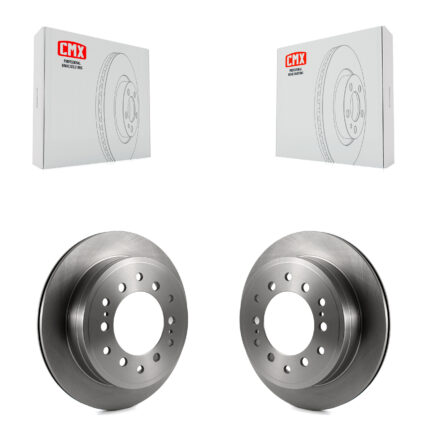 Rear Disc Brake Rotors Pair For Toyota 4Runner FJ Cruiser Sequoia Lexus GX470 K8-100752