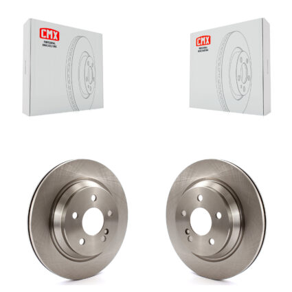 Rear Disc Brake Rotors Pair For Mercedes-Benz S430 S500 CL500 S55 AMG K8-100765