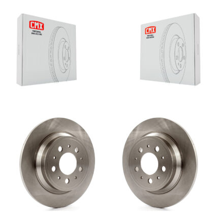 Rear Disc Brake Rotors Pair For Volvo S60 XC70 V70 S80 K8-100766