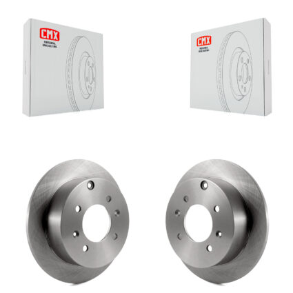 Rear Disc Brake Rotors Pair For Hyundai Sonata Kia Optima Magentis K8-100767