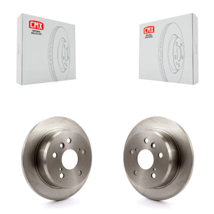 Rear Disc Brake Rotors Pair For Toyota Camry Lexus Solara ES330 Avalon ES300 K8-100771