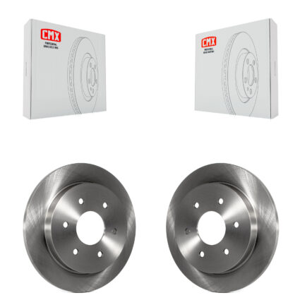 Rear Disc Brake Rotors Pair For Nissan TITAN Armada INFINITI QX56 Pathfinder K8-100794