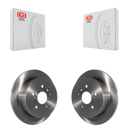 Rear Disc Brake Rotors Pair For Lexus RX350 Toyota Highlander RX330 RX400h K8-100797