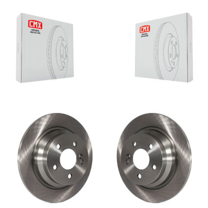 Rear Disc Brake Rotors Pair For Mercedes-Benz E350 E320 E250 E300 E500 E63 AMG K8-100799