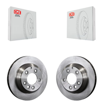 Rear Disc Brake Rotors Pair For Porsche Cayenne Volkswagen Touareg Audi Q7 K8-100800