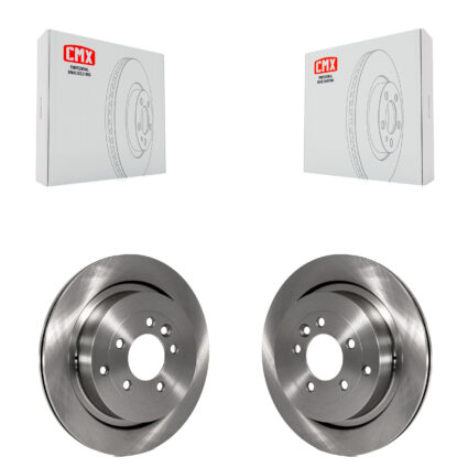 Rear Disc Brake Rotors Pair For Land Rover Range Sport LR4 LR3 K8-100817