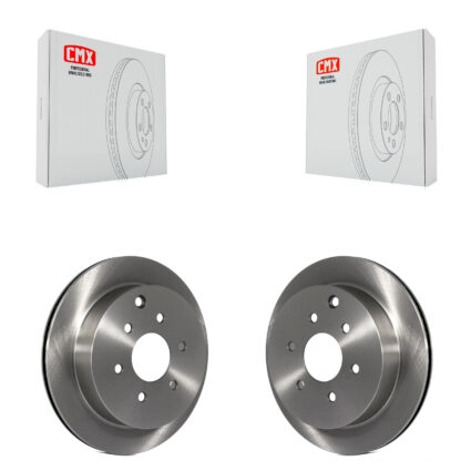 Rear Disc Brake Rotors Pair For Nissan Frontier Xterra Suzuki Equator K8-100822