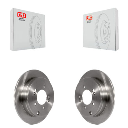 Rear Disc Brake Rotors Pair For Hyundai Azera Kia Amanti K8-100830