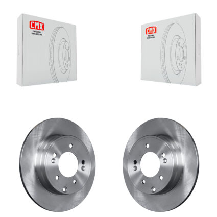 Rear Disc Brake Rotors Pair For Hyundai Sonata Tucson Kia Optima Cadenza Azera K8-100832