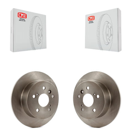 Rear Disc Brake Rotors Pair For Toyota Camry Lexus ES350 Avalon K8-100840