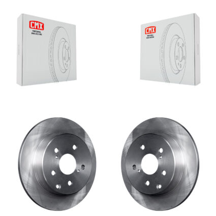 Rear Disc Brake Rotors Pair For Toyota RAV4 Lexus HS250h K8-100845