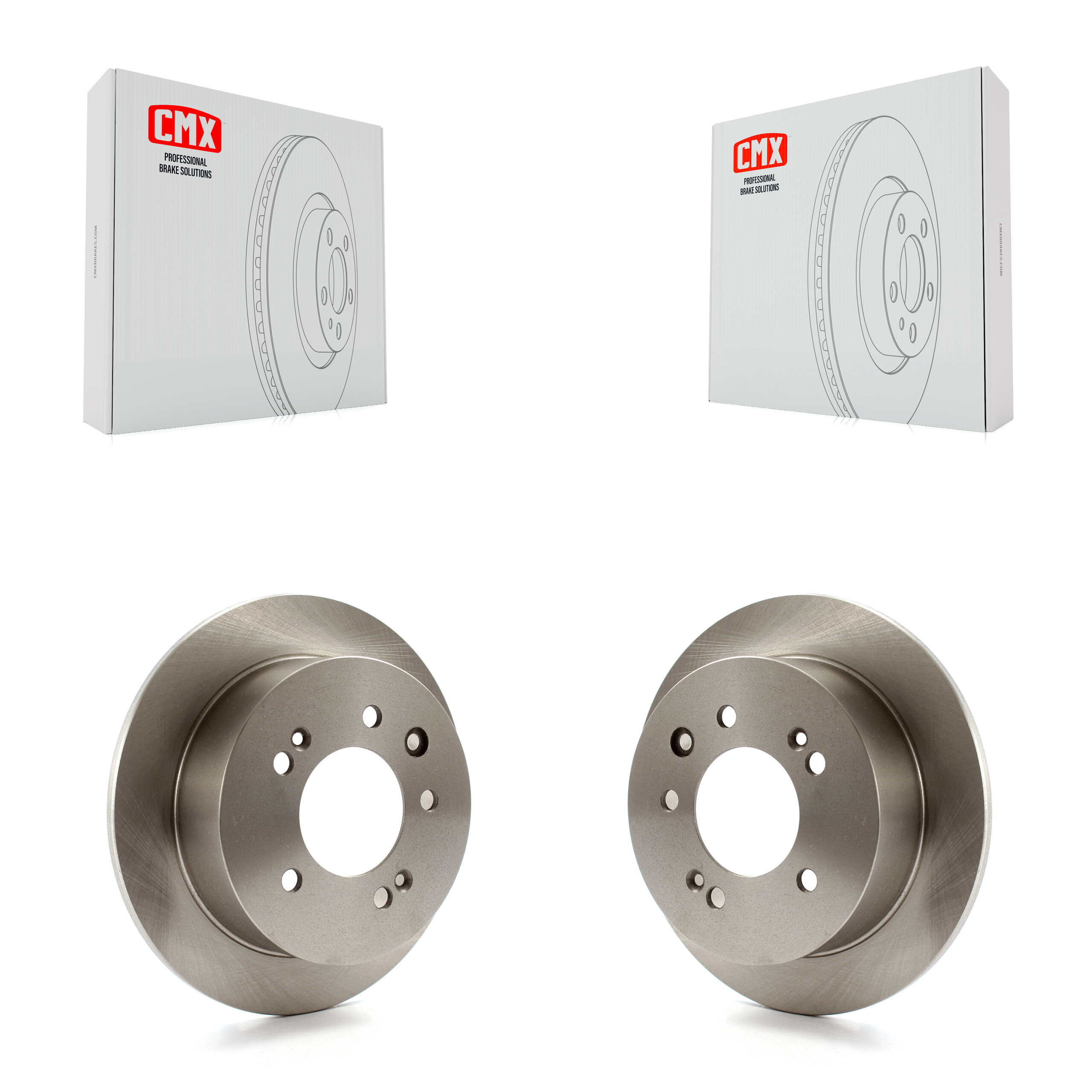 Rear Disc Brake Rotors Pair For Hyundai Elantra K8-100852