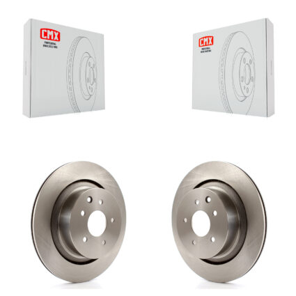 Rear Disc Brake Rotors Pair For INFINITI G37 G35 Q60 K8-100861