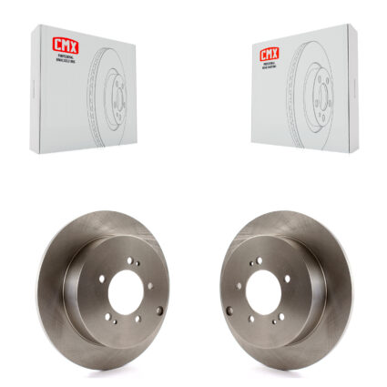 Rear Disc Brake Rotors Pair For Mitsubishi Lancer Outlander K8-100867