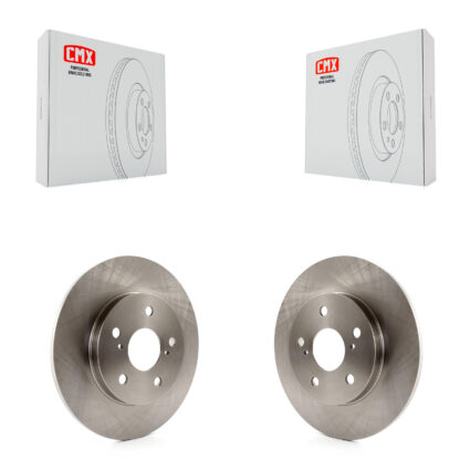 Rear Disc Brake Rotors Pair For Toyota Matrix Pontiac Vibe Corolla iM Scion xB K8-100876