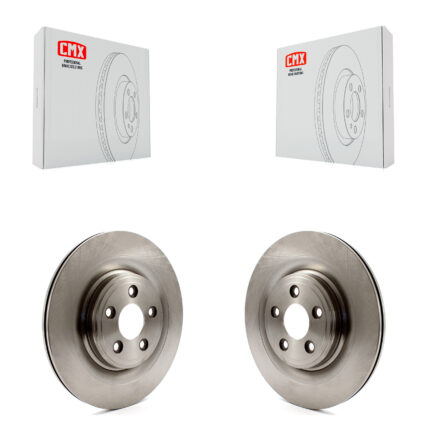 Rear Disc Brake Rotors Pair For Jaguar XF XJ XK S-Type Vanden Plas XKR XJR XJ8 Super V8 K8-100879