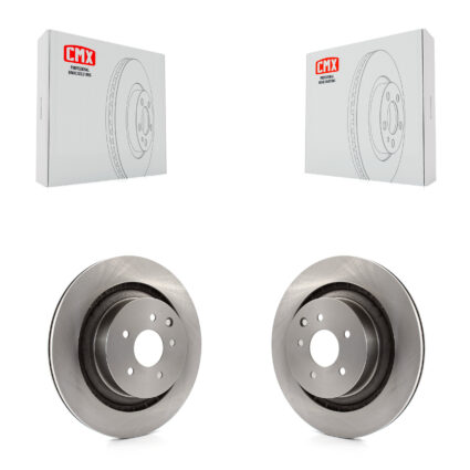 Rear Disc Brake Rotors Pair For INFINITI G37 Nissan 370Z Q60 Z K8-100882