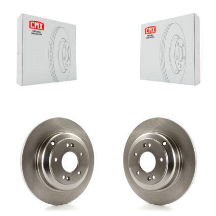 Rear Disc Brake Rotors Pair For Hyundai Genesis Coupe K8-100900