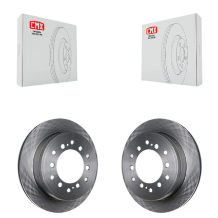 Rear Disc Brake Rotors Pair For Toyota 4Runner Lexus GX460 FJ Cruiser K8-100902