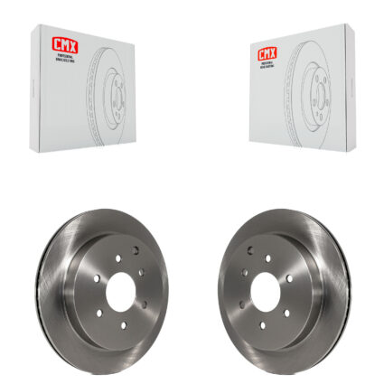 Rear Disc Brake Rotors Pair For INFINITI QX80 Nissan Armada QX56 K8-100909