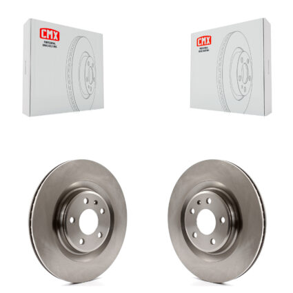 Rear Brake Rotor Pair For Audi Q5 Porsche Macan A4 Quattro SQ5 S5 Q7 A5 Sportback S4 A6 A7 K8-100911