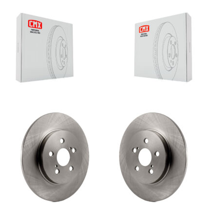 Rear Disc Brake Rotors Pair For Lexus CT200h K8-100916