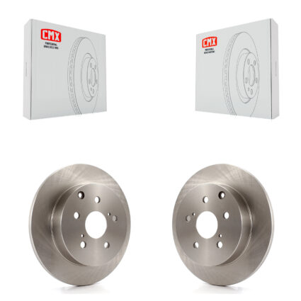 Rear Disc Brake Rotors Pair For Toyota Prius V Mirai K8-100921