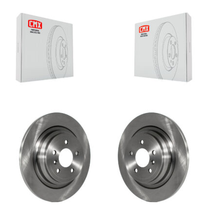 Rear Disc Brake Rotors Pair For Mercedes-Benz ML350 GLE350 ML250 GLE300d K8-100931