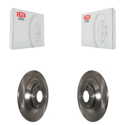 Rear Disc Brake Rotors Pair For Mazda CX-5 CX-30 MX-30 EV K8-100932