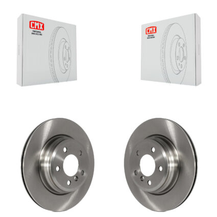 Rear Brake Rotor Pair For BMW 330i xDrive 328i 335i 428i 340i 435i 430i Gran Coupe 440i GT K8-100937