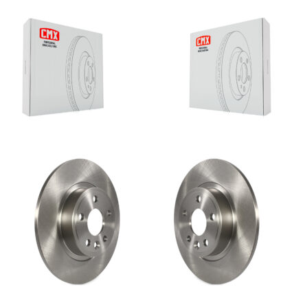 Rear Disc Brake Rotors Pair For Land Rover Discovery Sport Jaguar E-Pace K8-100945