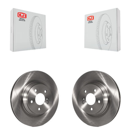 Rear Disc Brake Rotors Pair For Mercedes-Benz S550 S450 SL550 CL550 S350 S400 S600 CL600 K8-100965