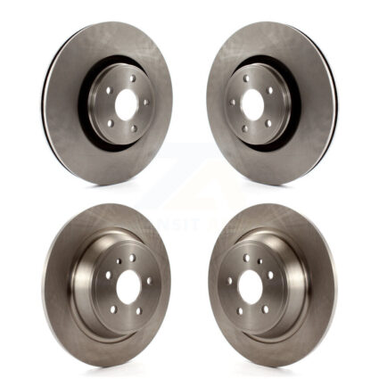 Front Rear Disc Brake Rotors Kit For Lincoln MKC K8-101158