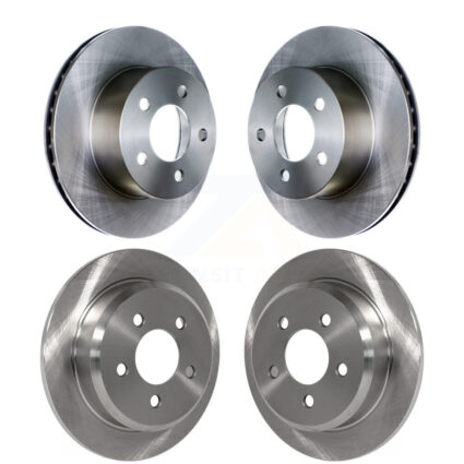 Front Rear Disc Brake Rotors Kit For Jeep Grand Cherokee Wagoneer K8-101161