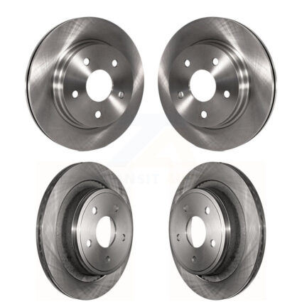 Front Rear Disc Brake Rotors Kit For Ram 1500 Classic Dodge Durango Chrysler Aspen K8-101182