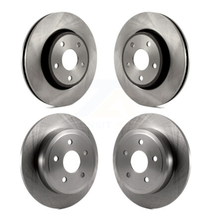 Front Rear Disc Brake Rotors Kit For Jeep Grand Cherokee Commander K8-101194