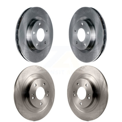 Front Rear Disc Brake Rotors Kit For Mitsubishi RVR Outlander Eclipse Cross Sport K8-101201