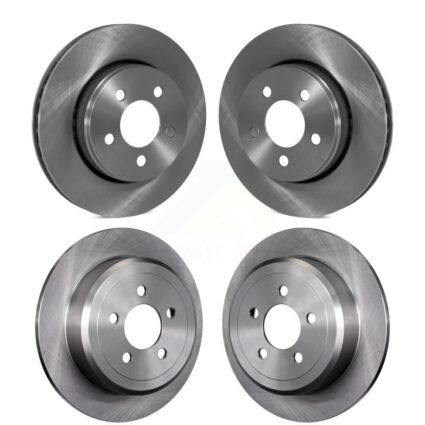 Front Rear Disc Brake Rotors Kit For Jeep Liberty Dodge Nitro K8-101203