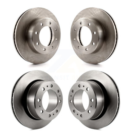 Front Rear Disc Brake Rotors Kit For Ram 2500 3500 1500 Dodge K8-101208