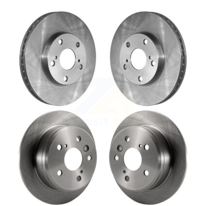 Front Rear Disc Brake Rotors Kit For Toyota Camry Solara Lexus ES300 K8-101239