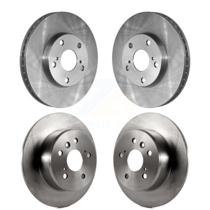 Front Rear Disc Brake Rotors Kit For Toyota Camry Lexus ES300 K8-101240