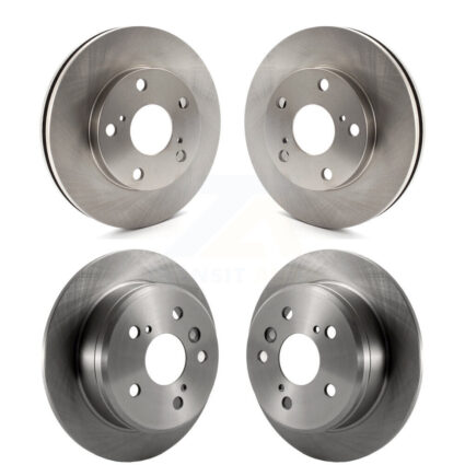 Front Rear Disc Brake Rotors Kit For Toyota Camry K8-101244