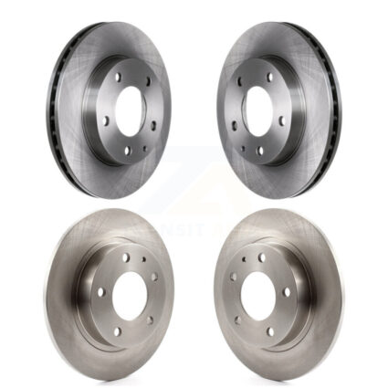 Front Rear Disc Brake Rotors Kit For Mazda Protege Protege5 Ford Probe MX-6 626 K8-101246