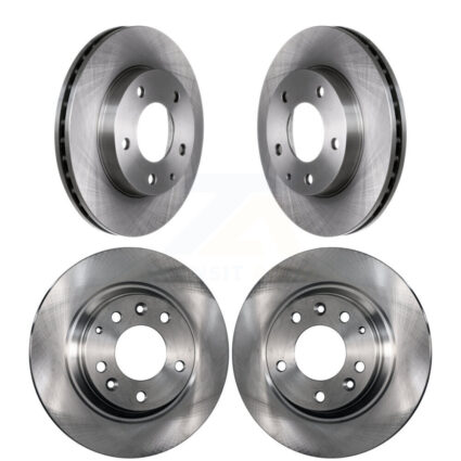 Front Rear Disc Brake Rotors Kit For Mazda 626 K8-101247