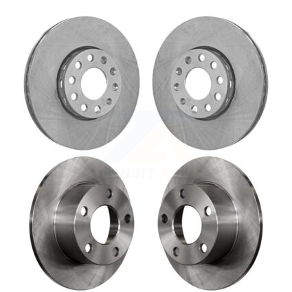 Front Rear Disc Brake Rotors Kit For Volkswagen Passat Audi 100 Quattro A6 S6 K8-101249