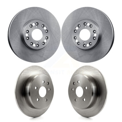 Front Rear Disc Brake Rotors Kit For Lexus SC430 IS300 GS300 GS400 GS430 SC400 K8-101256
