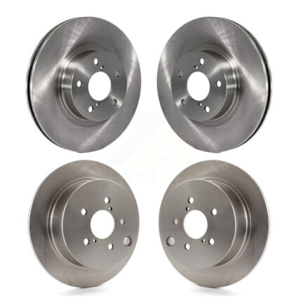 Front Rear Disc Brake Rotors Kit For Subaru Impreza K8-101264